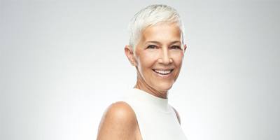 smiling senior woman