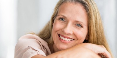 smiling mature woman