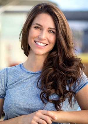 Smiling woman