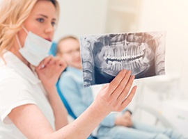 Relaxed, smiling man in dental treatment chair