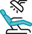 Patient in dental chair icon highlighted