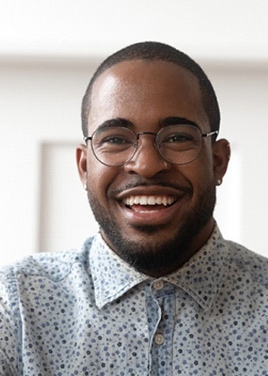 Smiling man