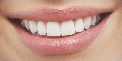 Closeup of healthy smile