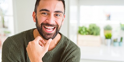 Smiling man