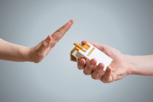 Saying no to cigarettes after dental implant surgery